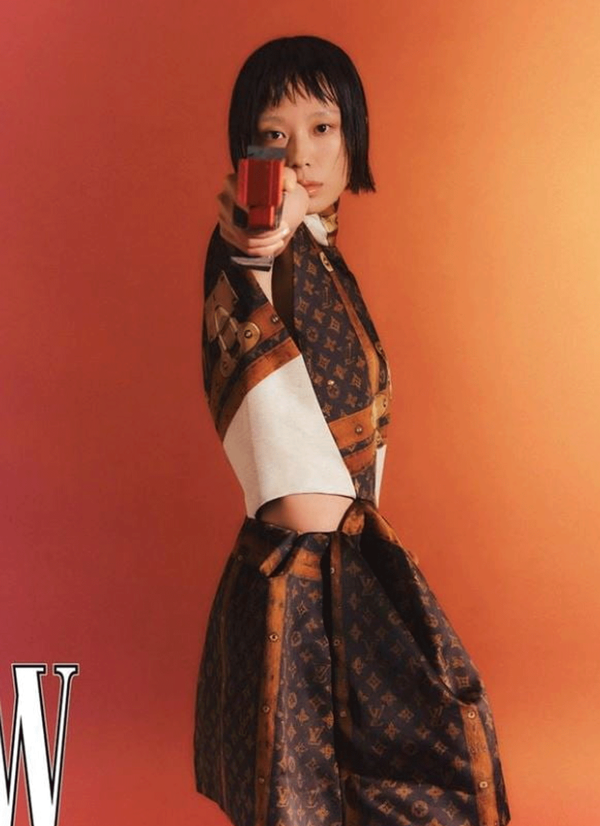 김예지 루이비통 화보. 더블유코리아 제공