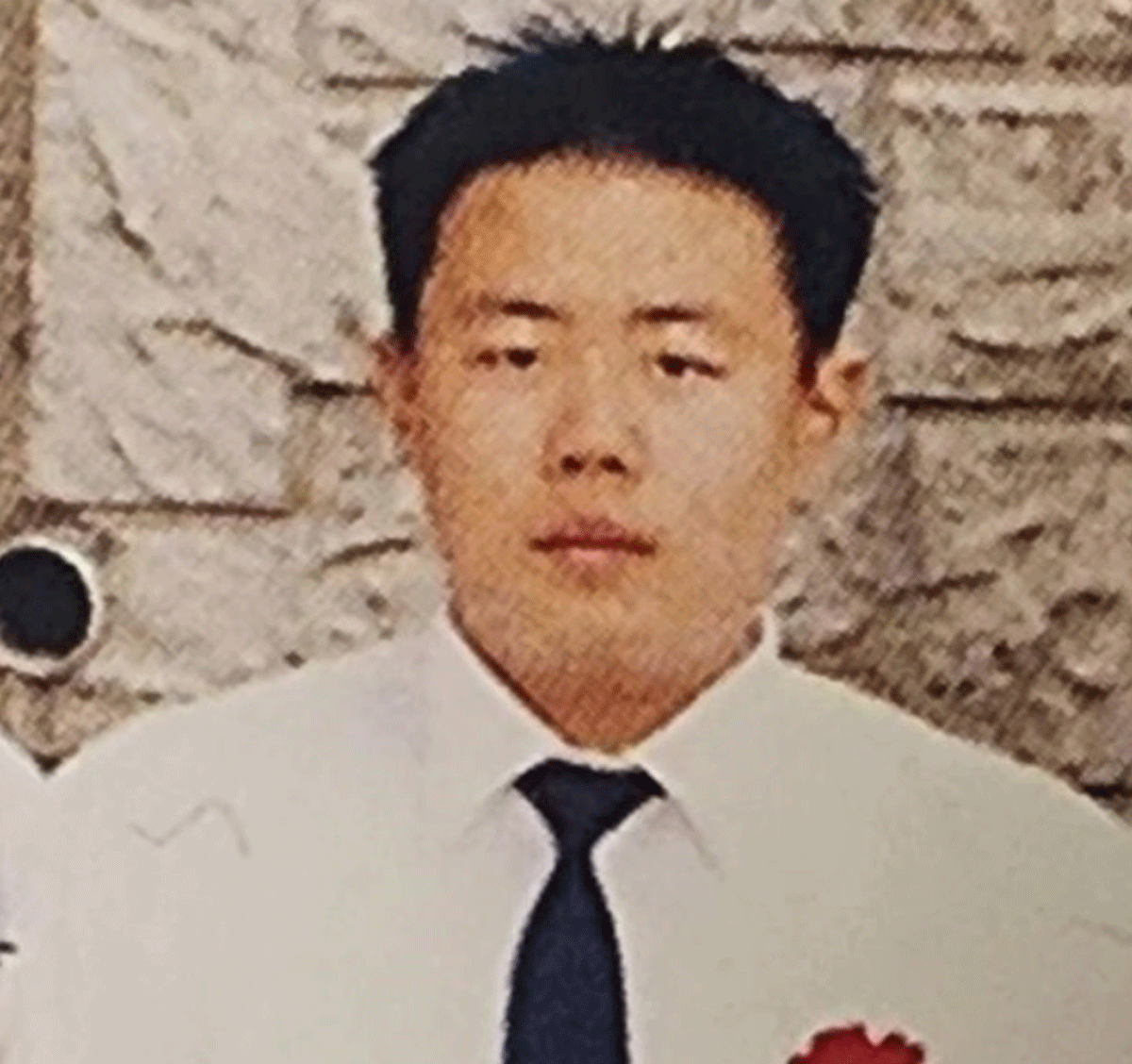 안세하 중학교 졸업사진 (사진 : 온라인 커뮤니티)