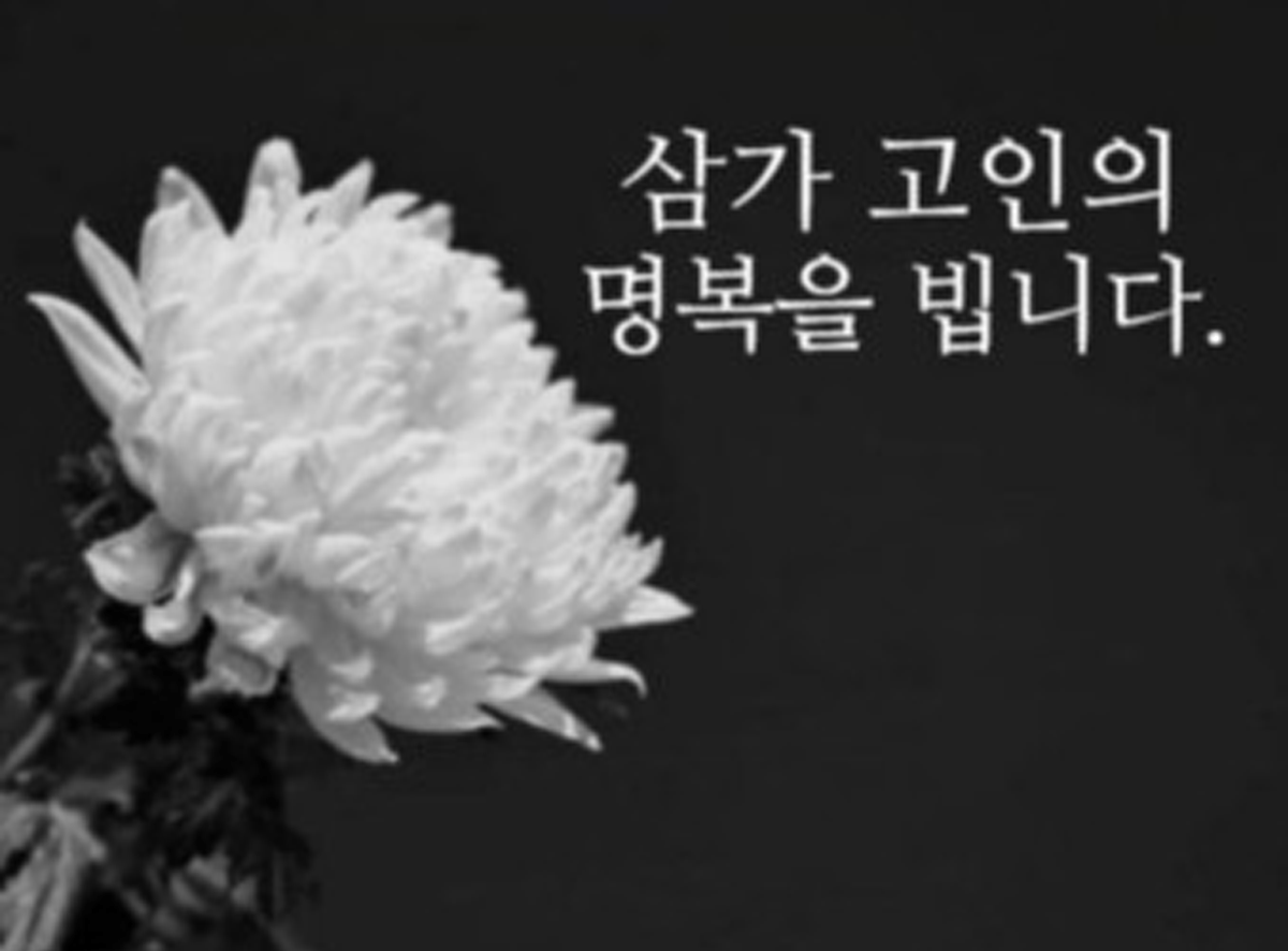 삼가 고인의 명복을 빕니다. / 출처 : 온라인 커뮤니티 삼가 고인의 명복을 빕니다. / 출처 : 온라인 커뮤니티