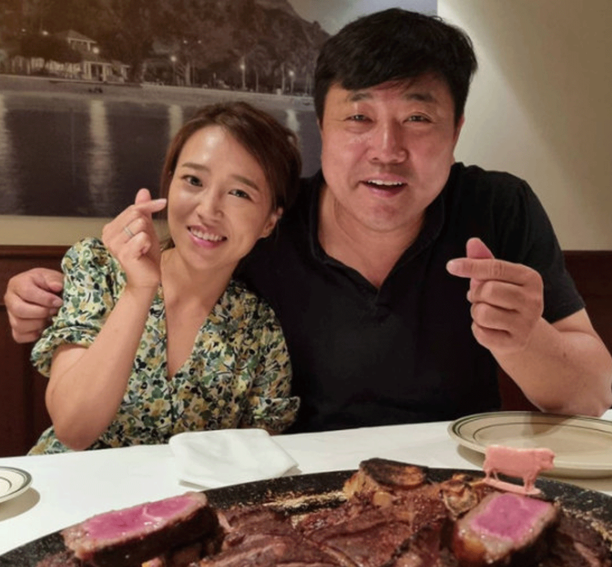 야구선수 출신 해설가 양준혁, 아내 박현선 / 출처 : 온라인 커뮤니티