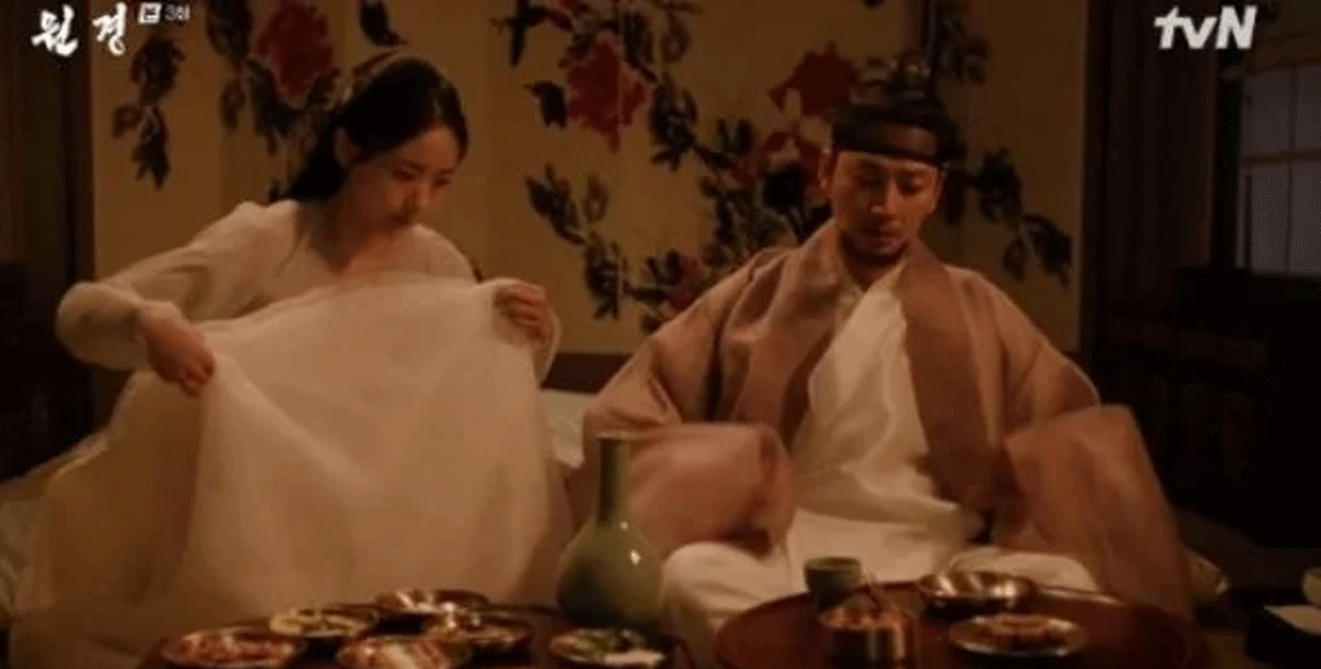 드라마 ‘원경’ 배우 이이담, 이현욱 / 출처 : tvN