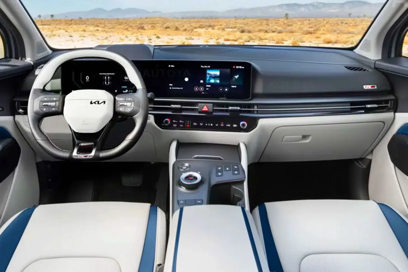 기아 2026년형 스포티지 GT 예상도 실내 (출처=유튜브-‘AutoYa-INTERIOR’) 기아 2026년형 스포티지 GT 예상도 실내 (출처=유튜브-‘AutoYa-INTERIOR’)