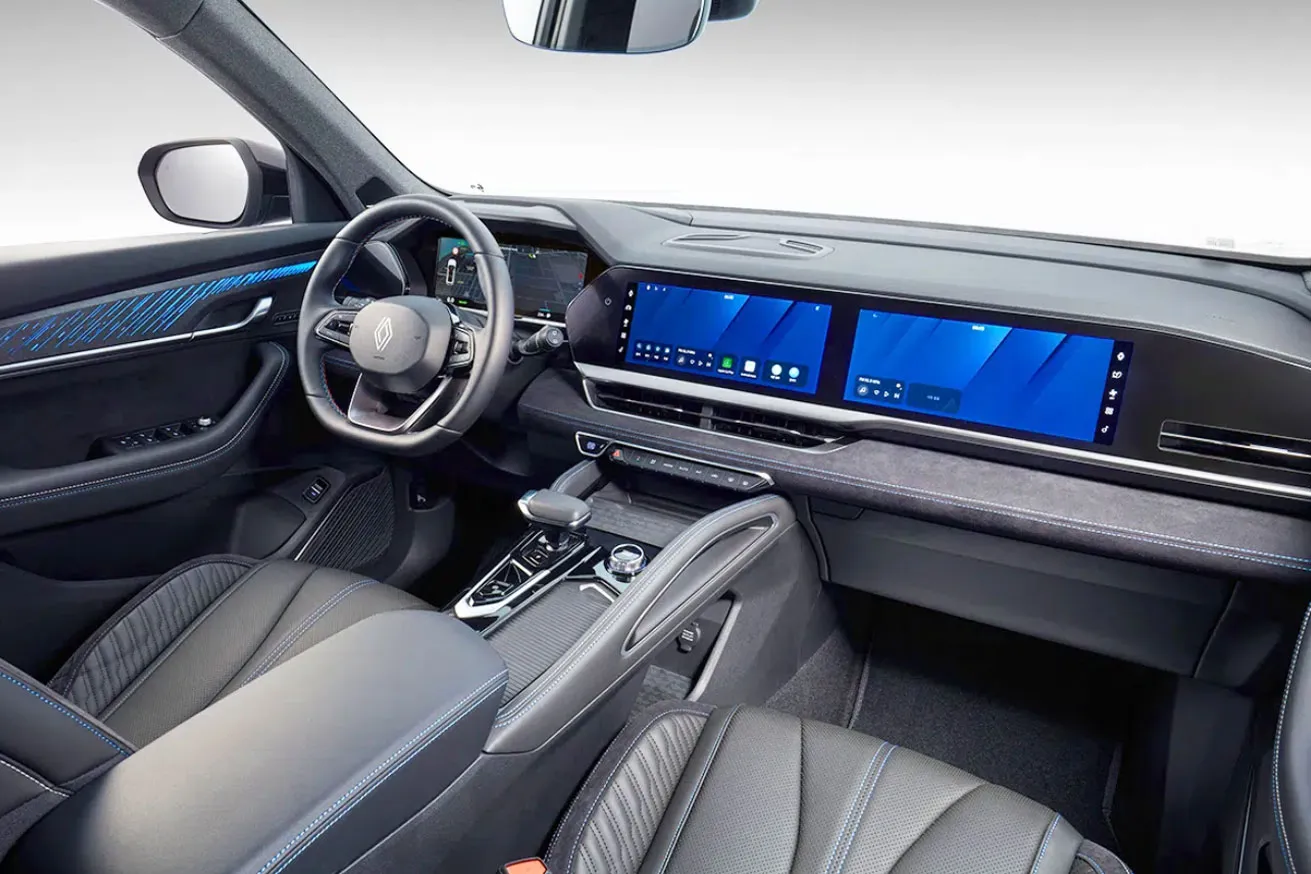 르노 그랑 콜레오스 하이브리드 실내 디스플레이 (출처=르노코리아) 르노 그랑 콜레오스 하이브리드 실내 디스플레이 (출처=르노코리아)