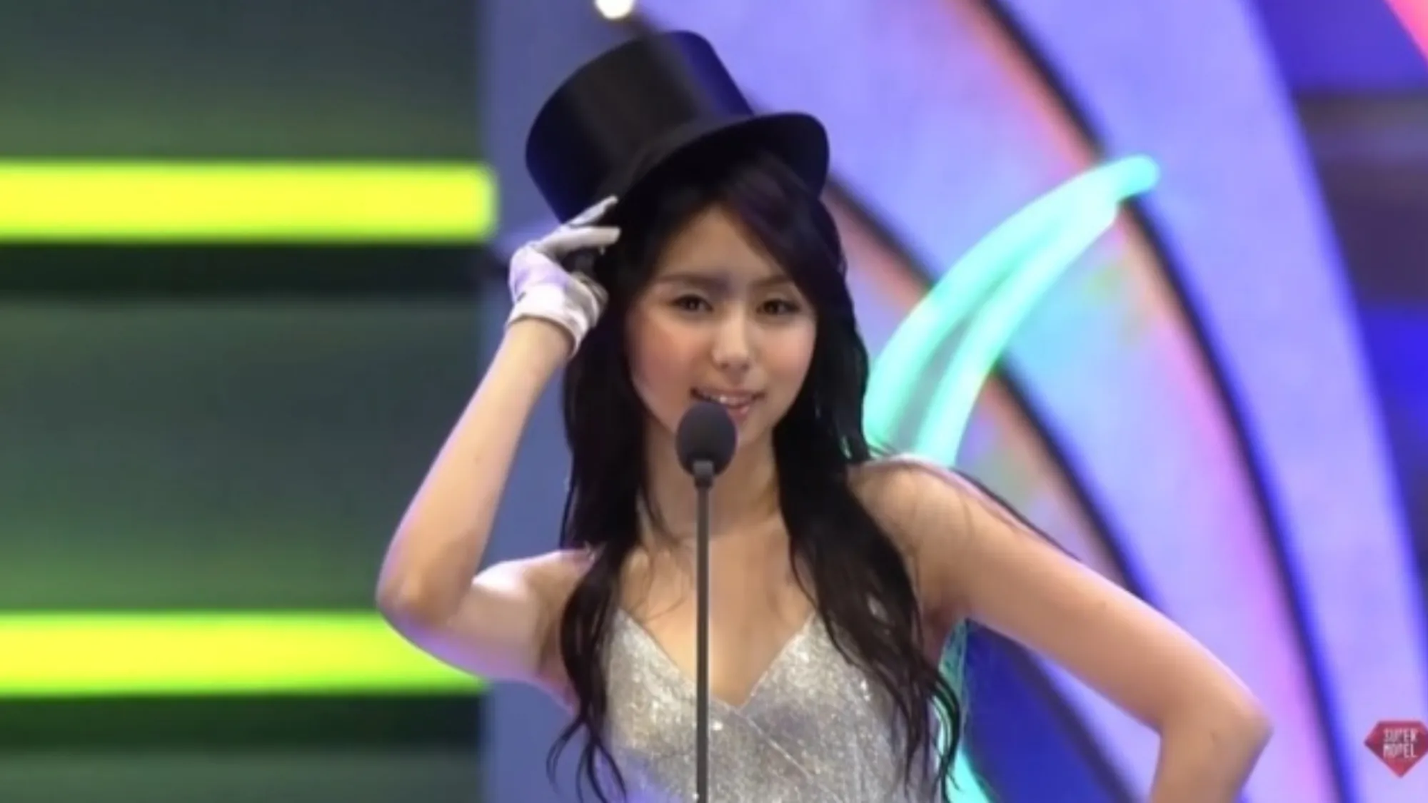 정수지(18회 슈퍼모델선발대회 캡처) 정수지(18회 슈퍼모델선발대회 캡처)