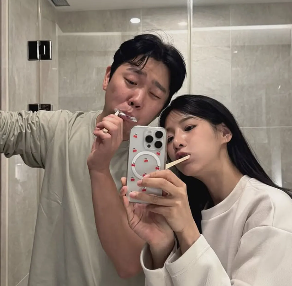 옥순과 경수 / 출처 : 옥순 인스타그램 옥순과 경수 / 출처 : 옥순 인스타그램