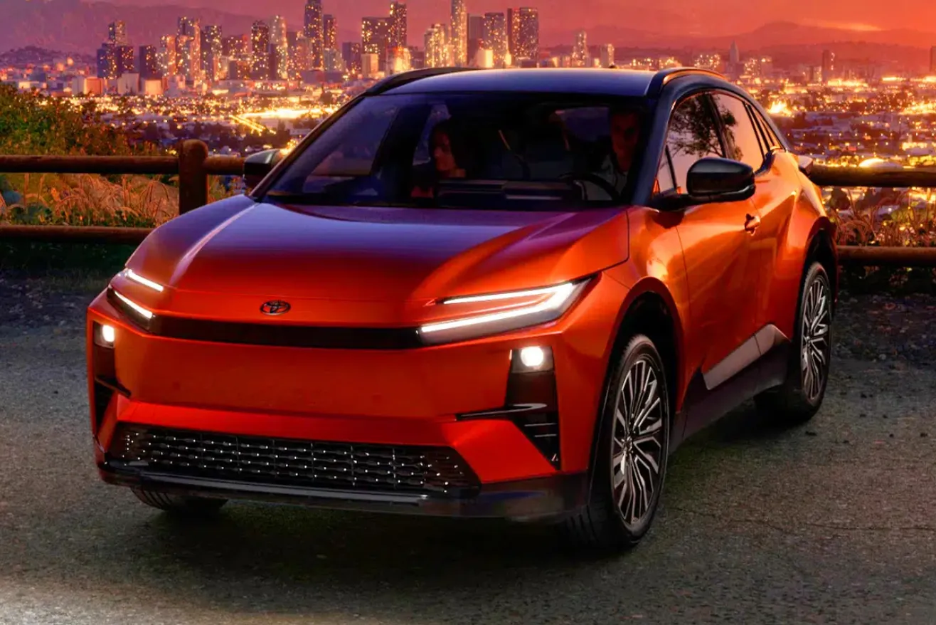 토요타 2026 C-HR EV 측정면 (출처=토요타) 토요타 2026 C-HR EV 측정면 (출처=토요타)