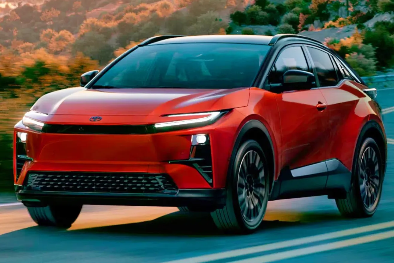 토요타 2026 C-HR EV 측정면2 (출처=토요타) 토요타 2026 C-HR EV 측정면2 (출처=토요타)