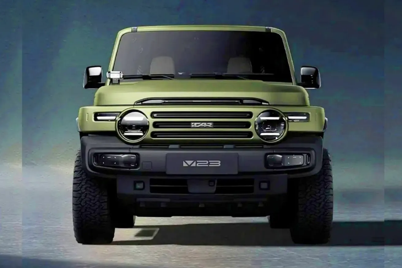 iCar V23 레트로 에디션 정면 (출처=iCar) iCar V23 레트로 에디션 정면 (출처=iCar)