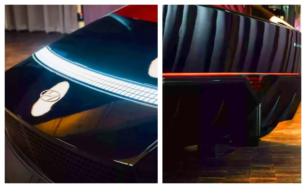 현대차 콘셉트카 옵시디언 전면 후면 (출처=2025 Car Design Event) 현대차 콘셉트카 옵시디언 전면 후면 (출처=2025 Car Design Event)