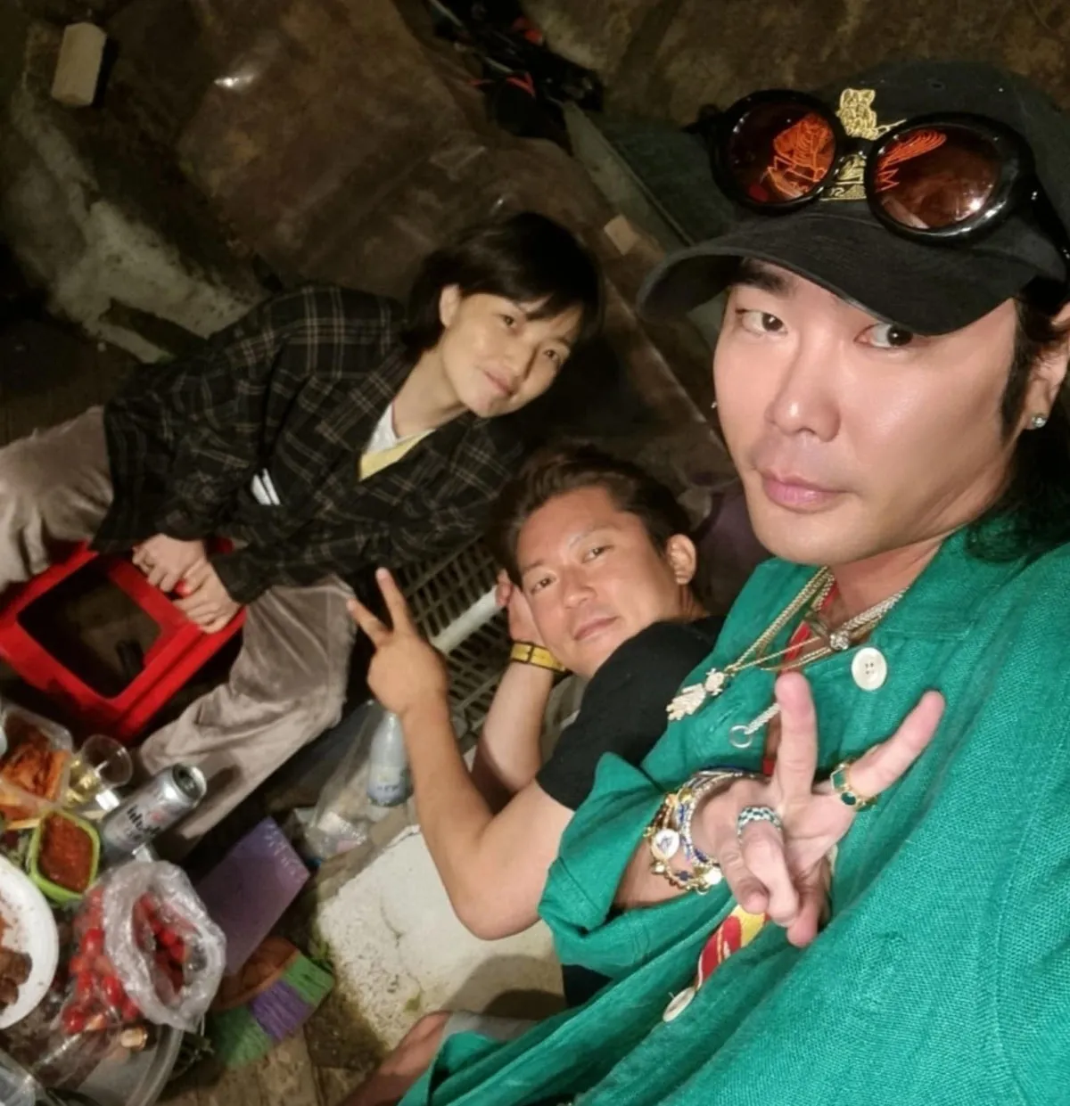 방송인 김대호, 안영미, 뮤지 / 출처 : 안영미 인스타그램<br> 방송인 김대호, 안영미, 뮤지 / 출처 : 안영미 인스타그램<br>