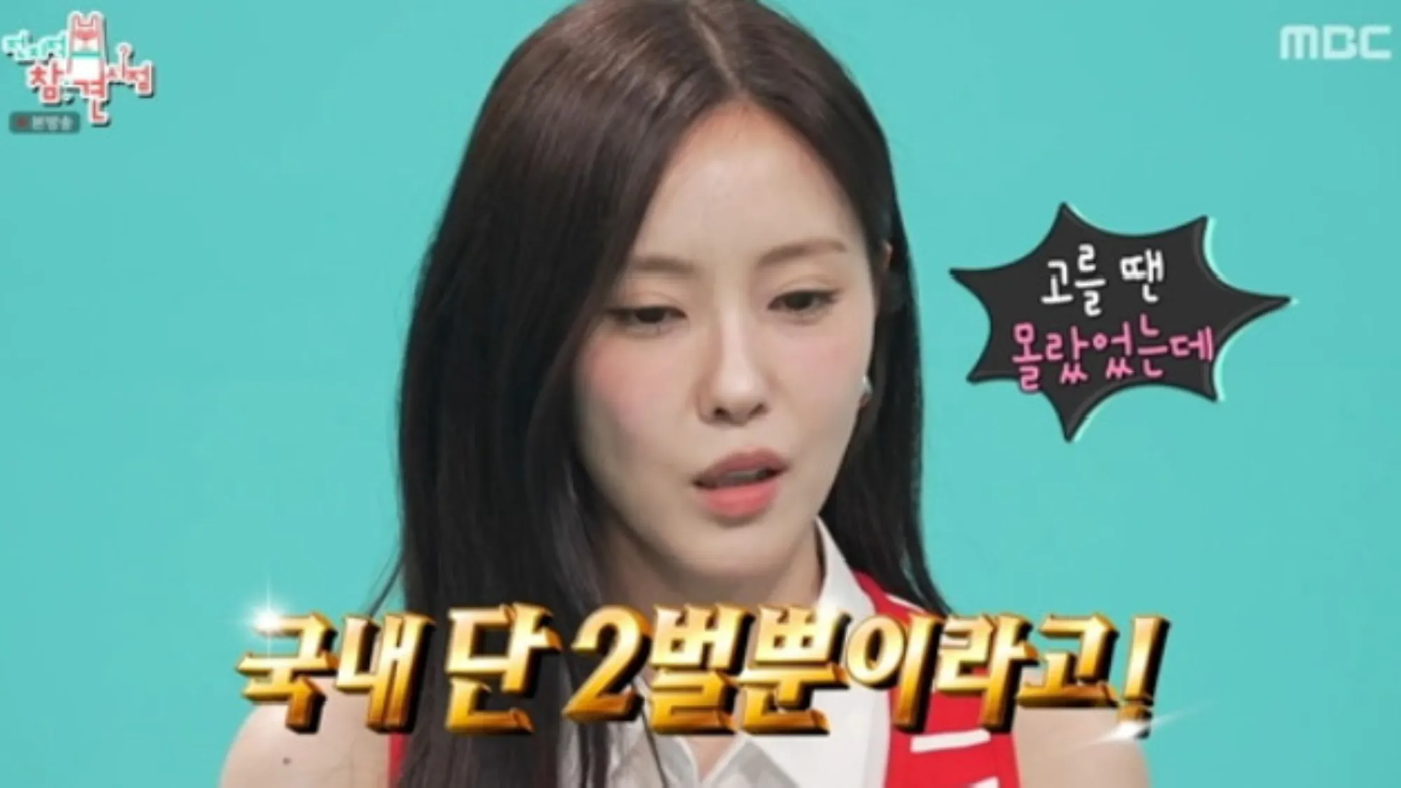 효민(MBC ‘전지적 참견 시점’ 캡처) 효민(MBC ‘전지적 참견 시점’ 캡처)