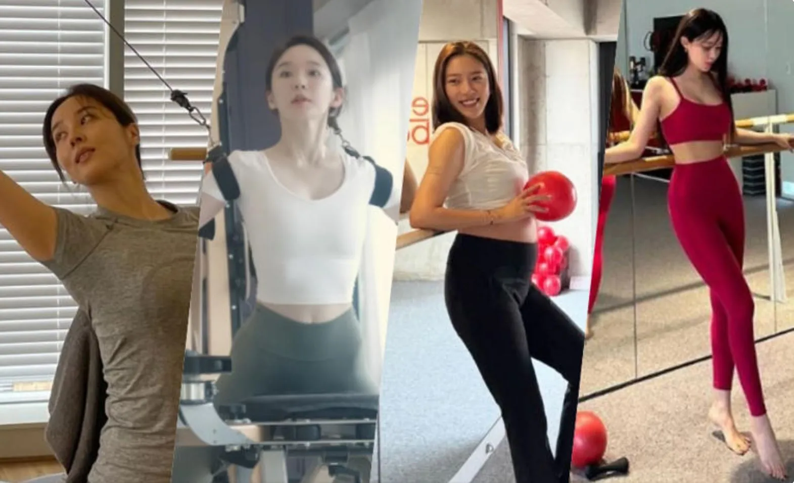 사진 = 한혜진, 손담비, 효민 인스타그램, 유튜브 채널 ‘걍민경’ 화면 캡처
