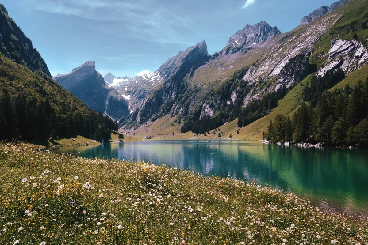 스위스 아펜첼, Seealpsee, Appenzell, Switzerland 스위스 아펜첼, Seealpsee, Appenzell, Switzerland