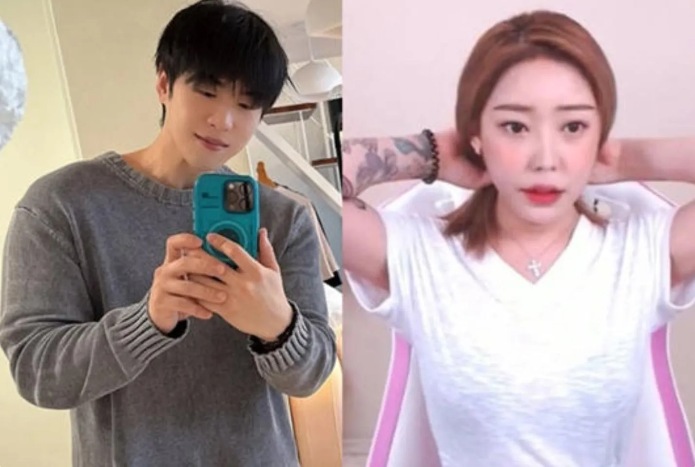 사진 = 문원 SNS, BJ 꽃자 방송 캡쳐 사진 = 문원 SNS, BJ 꽃자 방송 캡쳐