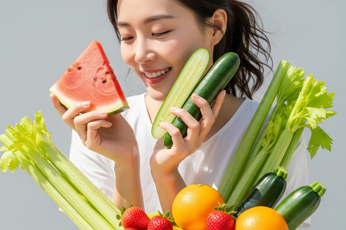 수분보충에 좋은 과일 채소들 수분보충에 좋은 과일 채소들