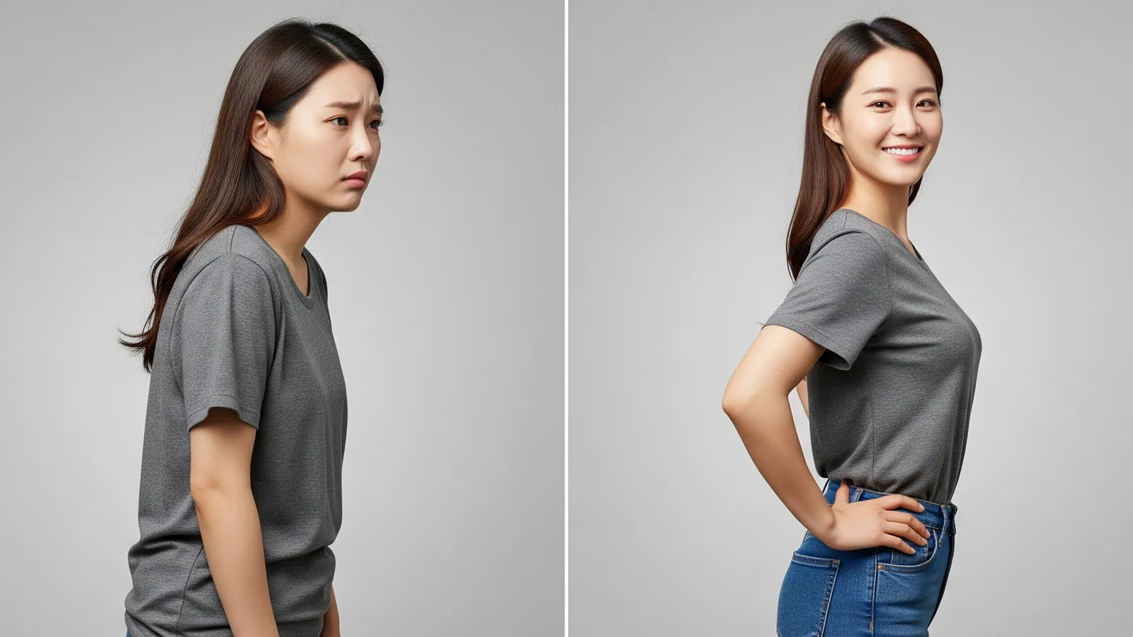 푸쉬업 효과, 굽은 등과 뱃살을 동시에 잡는 코어 강화 효과