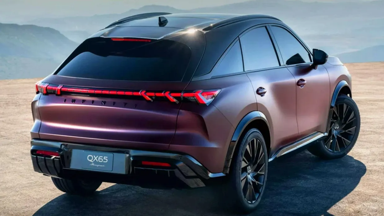 인피니티 QX65 모노그래프 콘셉트 측후면 (출처=인피니티) 인피니티 QX65 모노그래프 콘셉트 측후면 (출처=인피니티)