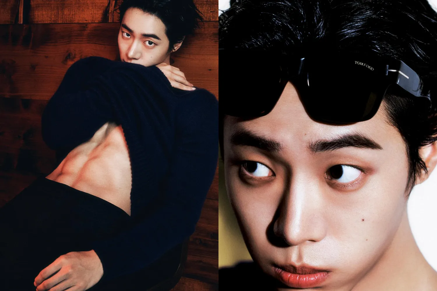 사진=추영우 SNS, 보그 사진=추영우 SNS, 보그