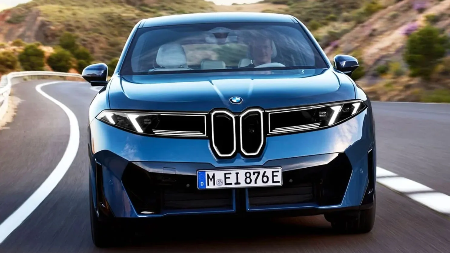 BMW 신형 iX3 정면 (출처=BMW)