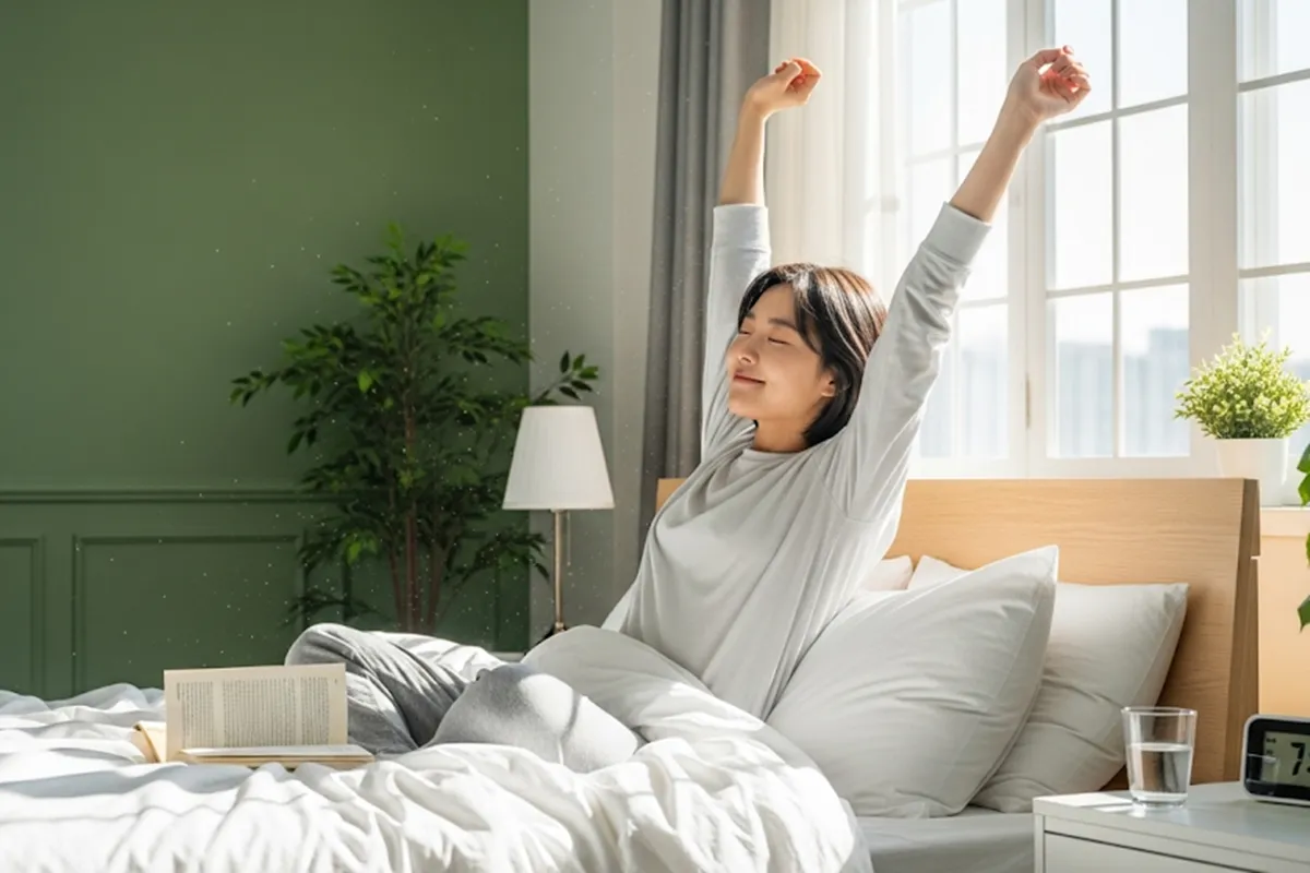 아침을 상쾌하게 시작하는 비결은 저녁 식사를 마치는 시간