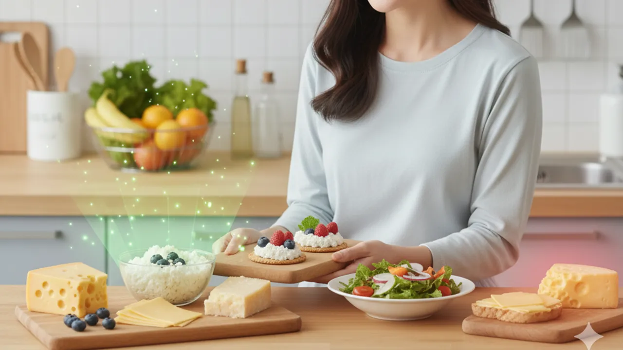 가공 치즈 대신 파르메산, 코티지치즈 같은 자연 치즈가 좋다 가공 치즈 대신 파르메산, 코티지치즈 같은 자연 치즈가 좋다