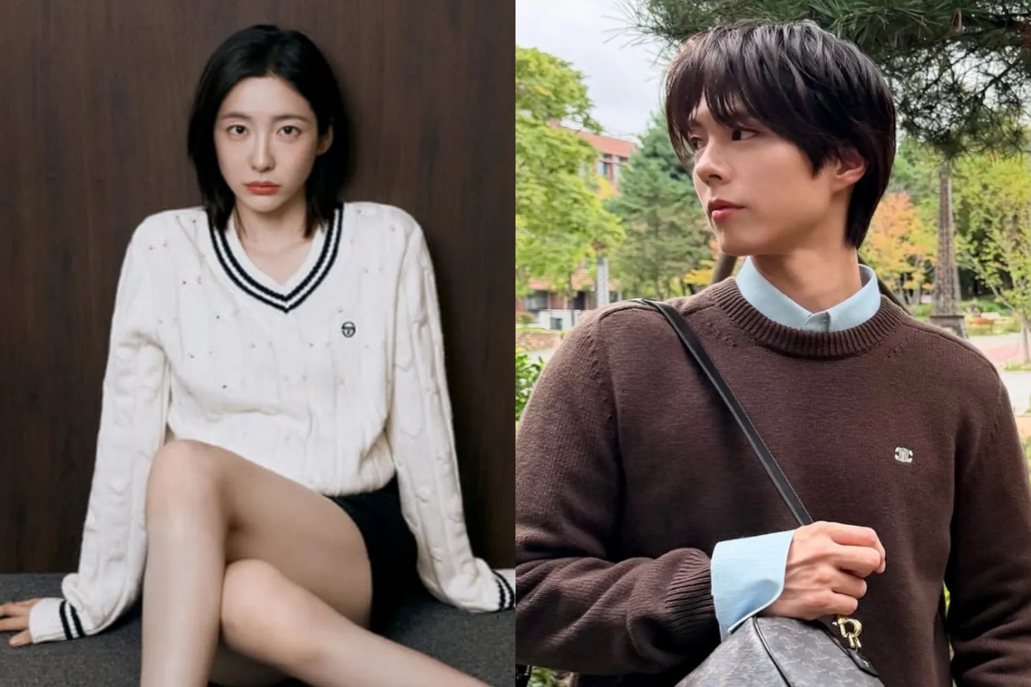 사진=F&F, 박보검 SNS 사진=F&F, 박보검 SNS