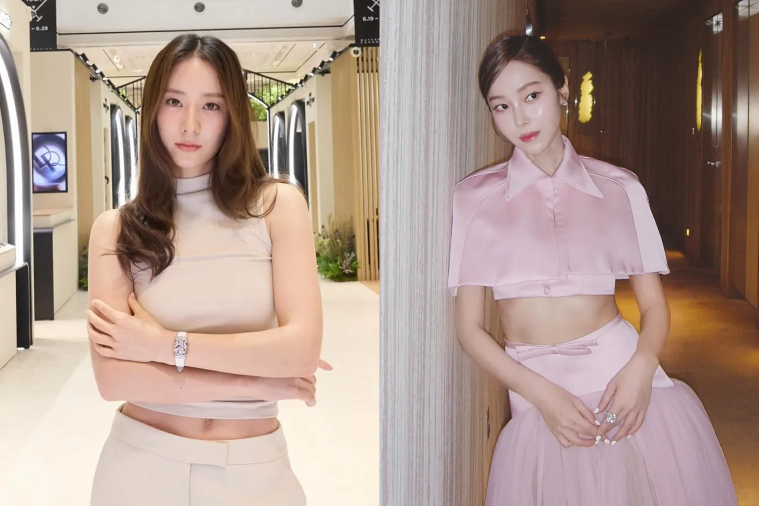 사진=크리스탈, 제시카 SNS 사진=크리스탈, 제시카 SNS