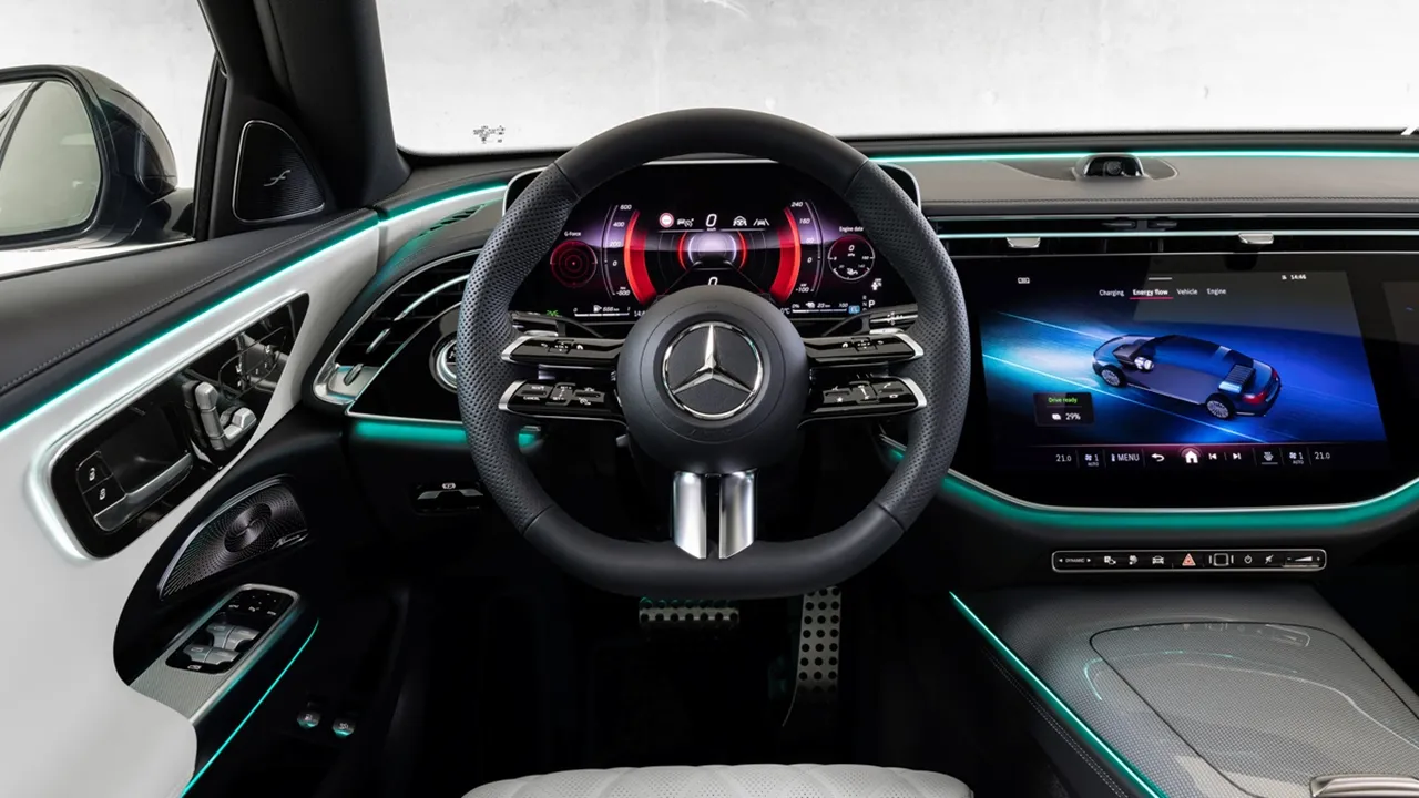 벤츠 e450 실내 / 벤츠