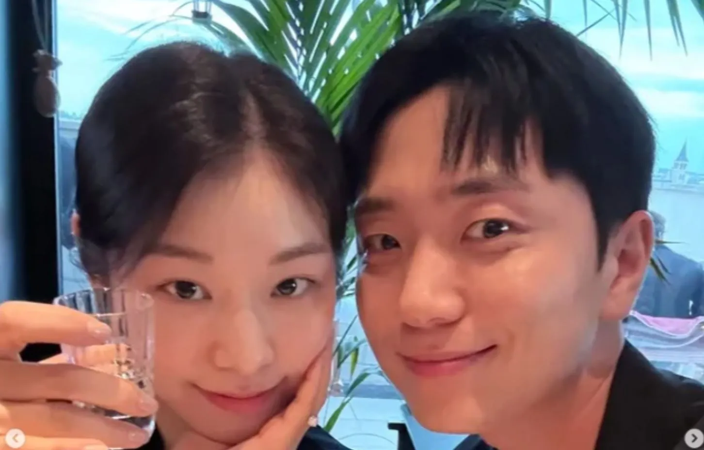 김연아, 고우림 / 사진 = 김연아 SNS