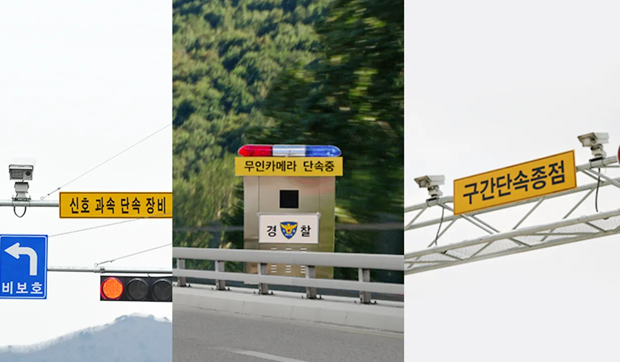 구간 단속 카메라 종류