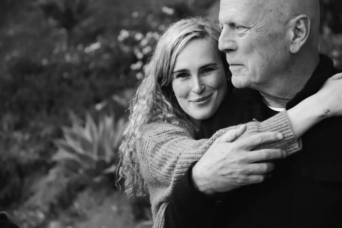 브루스 윌리스(오른쪽)와 루머 윌리스. 루머 윌리스 인스타그램