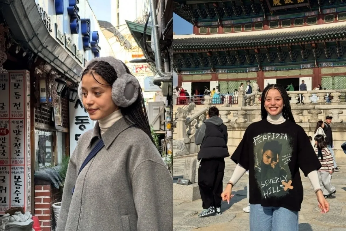 서울 곳곳에서 관광을 즐기고 있는 체이스 인피니티의 모습. 체이스 인피니티 인스타그램