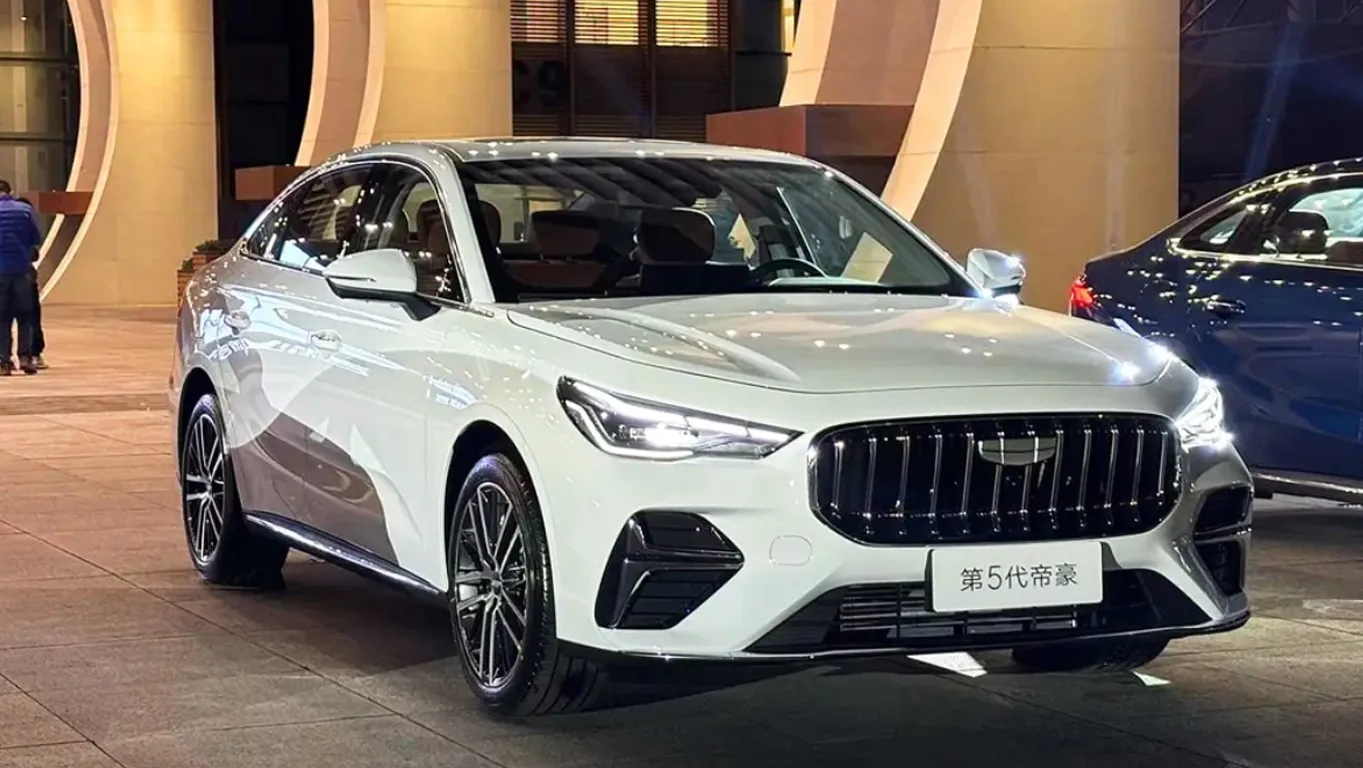 지리 신형 엠그란드 측정면 (출처=지리)