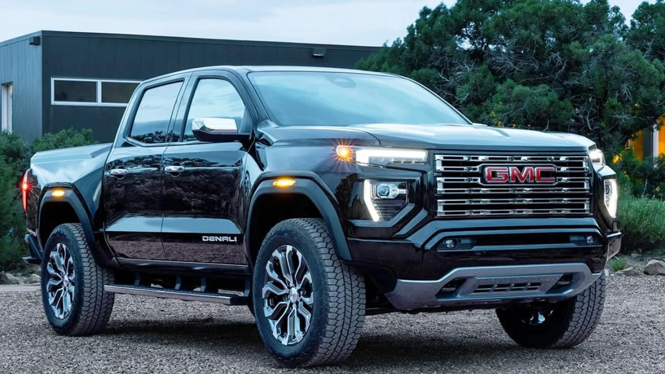 GMC 캐니언 측정면 (출처=GMC)