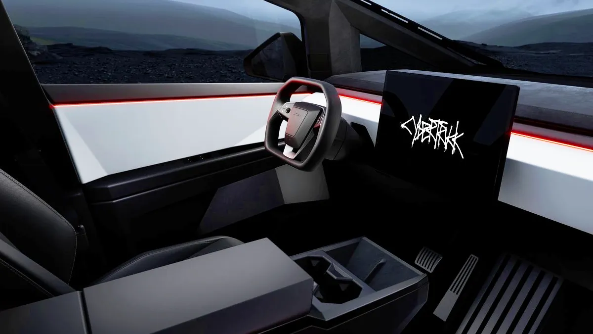 사이버트럭 실내 / 테슬라