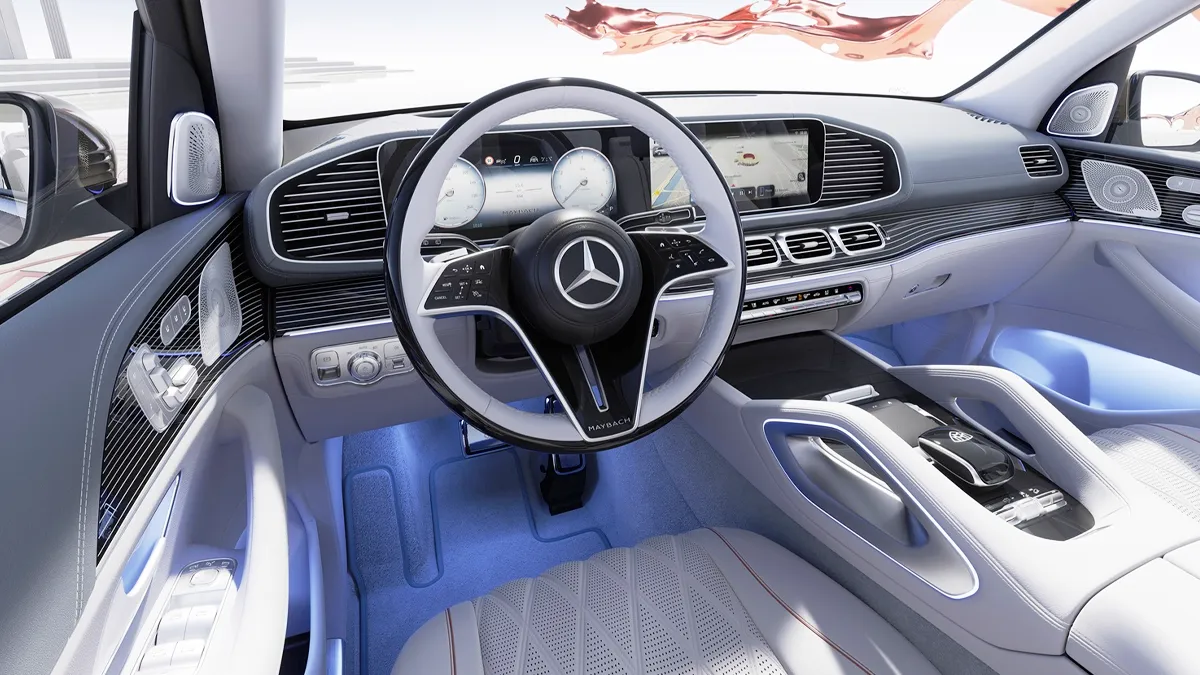 마이바흐 GLS 600 마누팍투어 실내 / 벤츠코리아