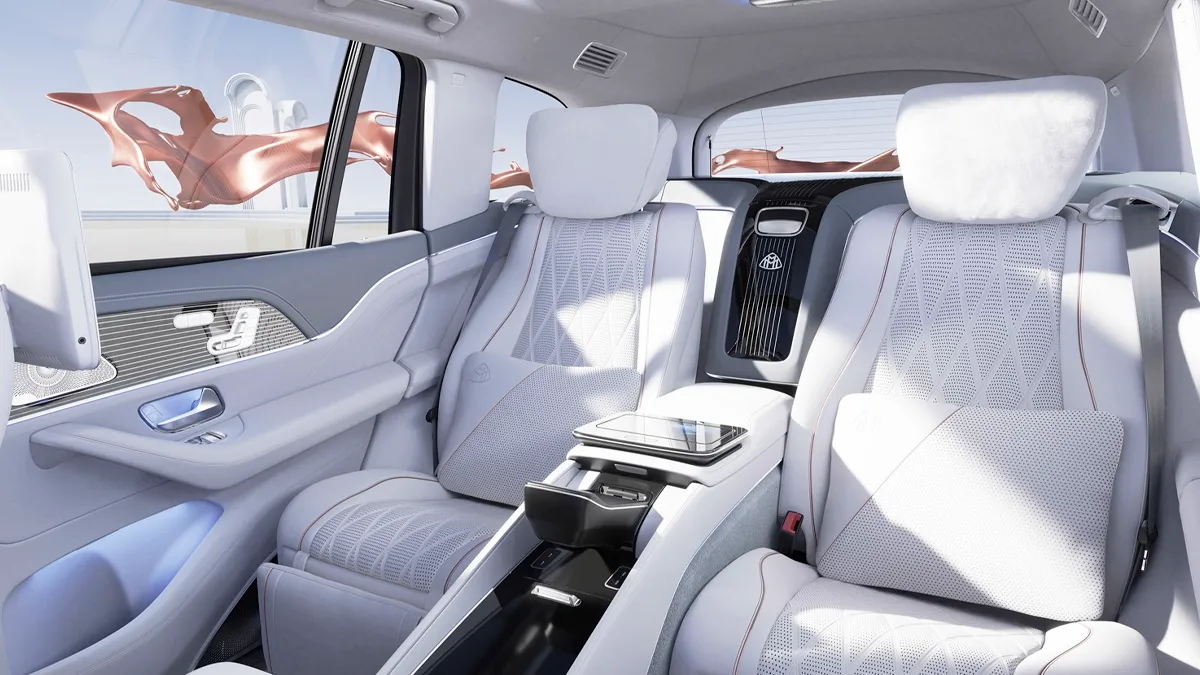 마이바흐 GLS 600 마누팍투어 실내 / 벤츠코리아