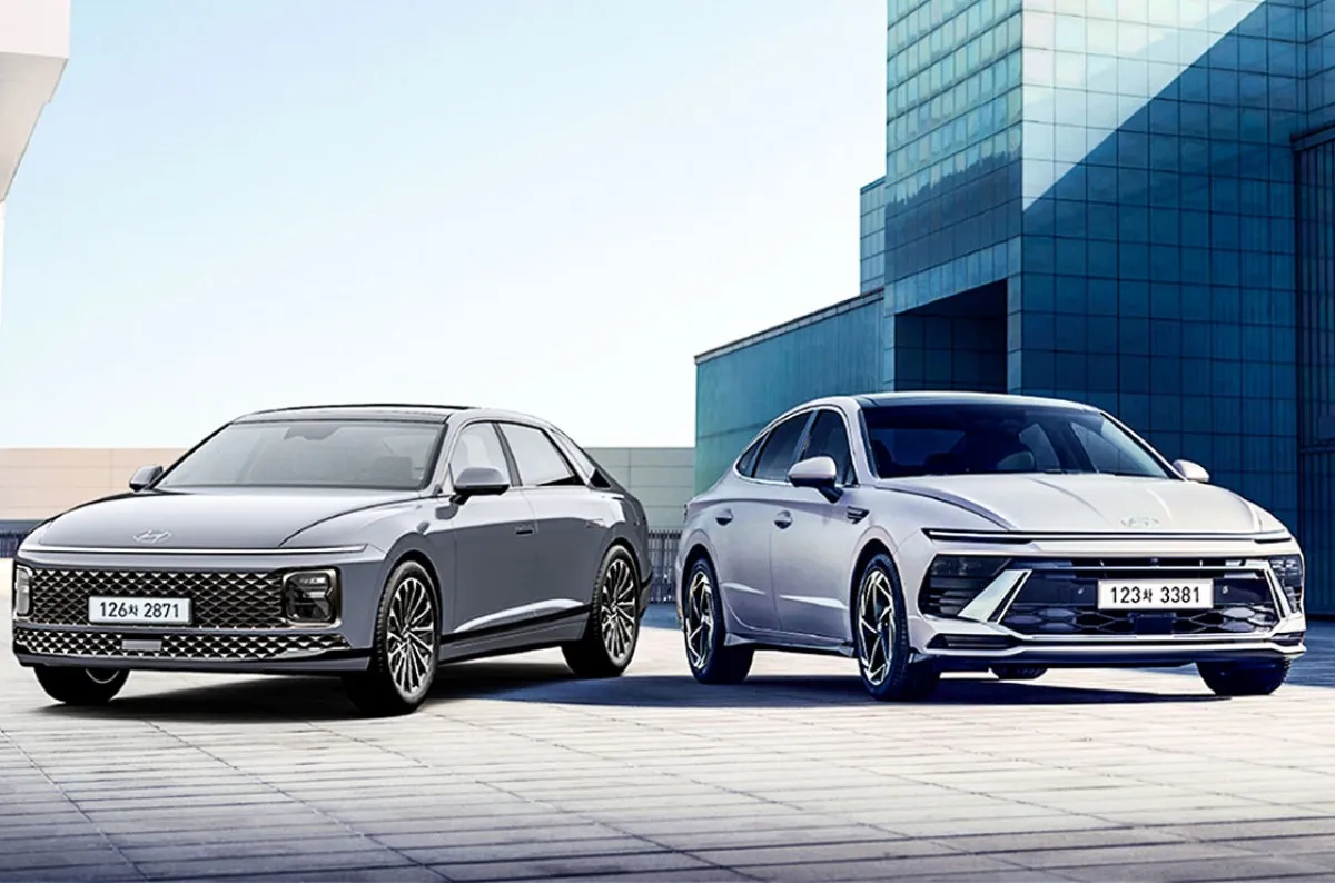 그랜저, 쏘나타 - 출처 : 현대자동차