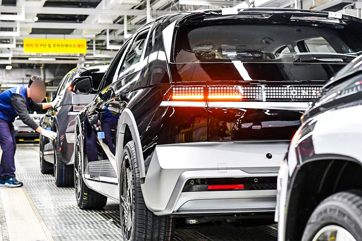 생산라인 - 출처 : 현대자동차