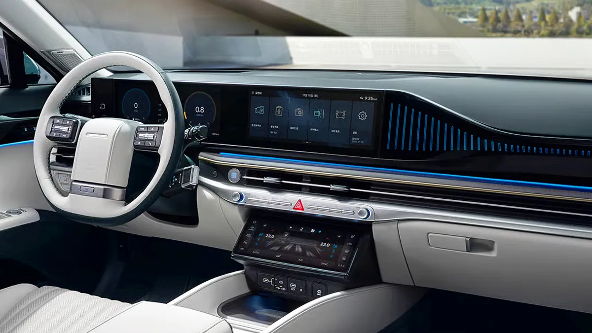 그랜저 하이브리드 실내 / 현대자동차