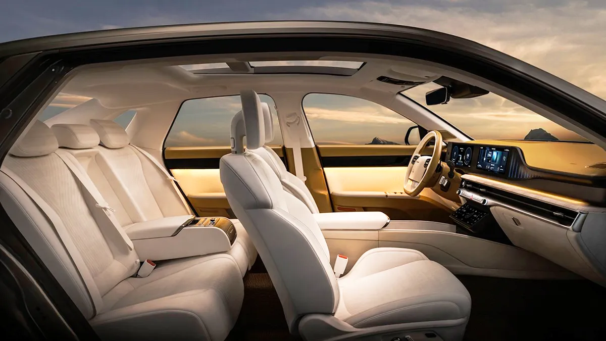 그랜저 하이브리드 실내 / 현대자동차