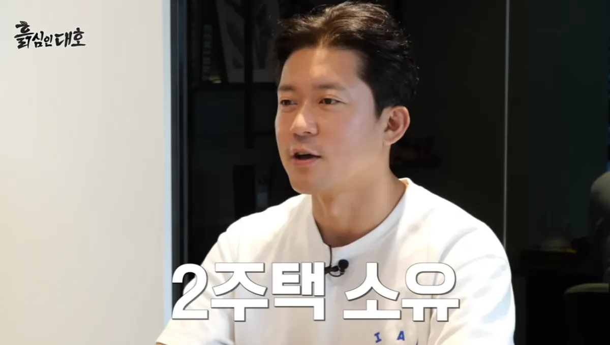 방송인 김대호. 유튜브 채널 ‘흙심인대호’ 캡처