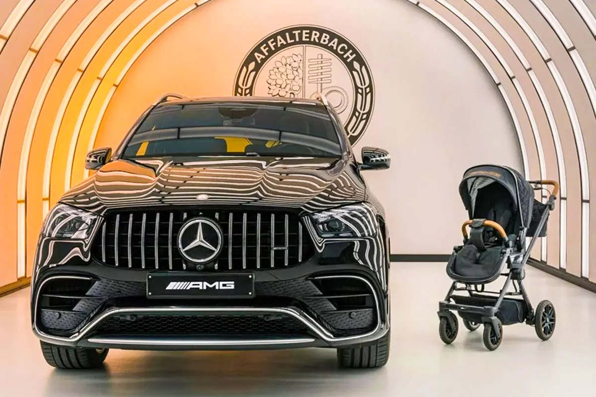 벤츠 유모차 - 출처 : 하탄