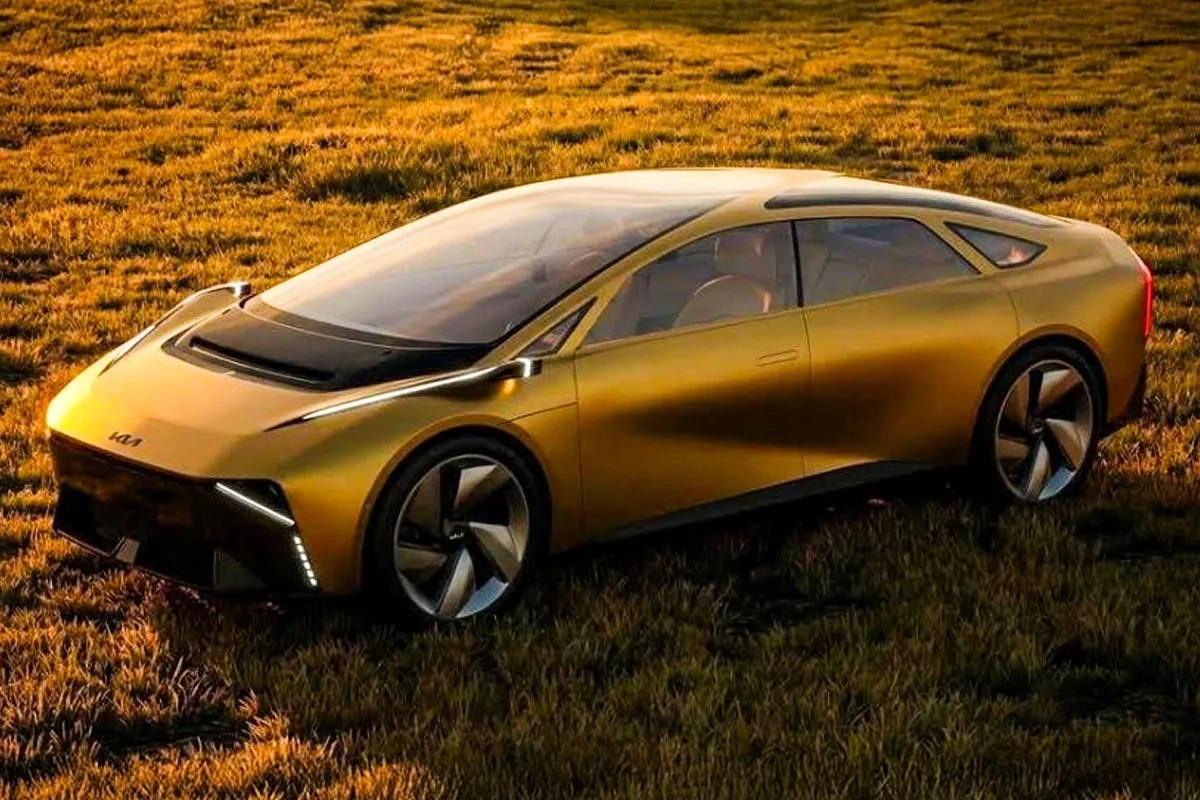 콘셉트카 티저 - 출처 : 기아