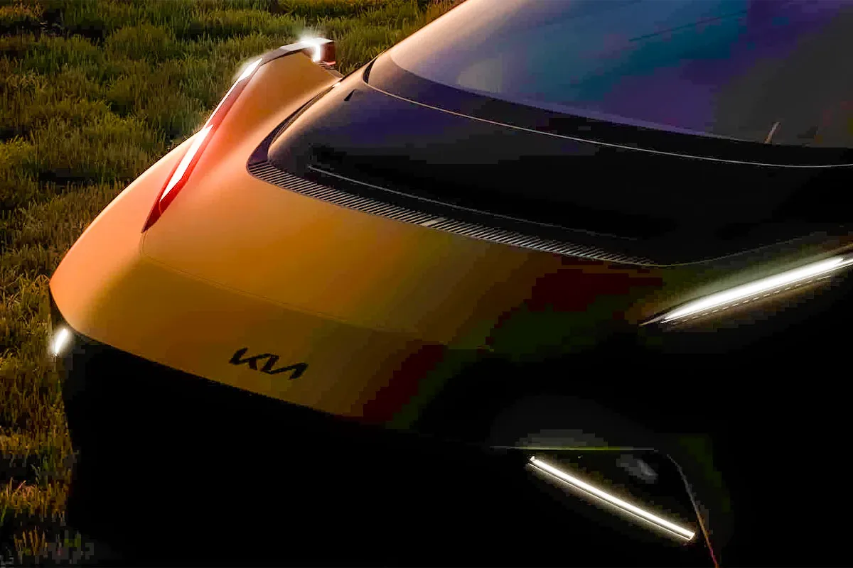 콘셉트카 티저 - 출처 : 기아