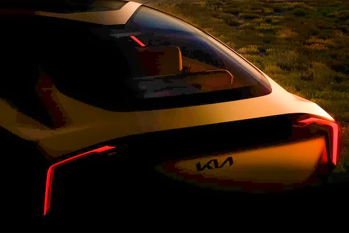 콘셉트카 티저 - 출처 : 기아