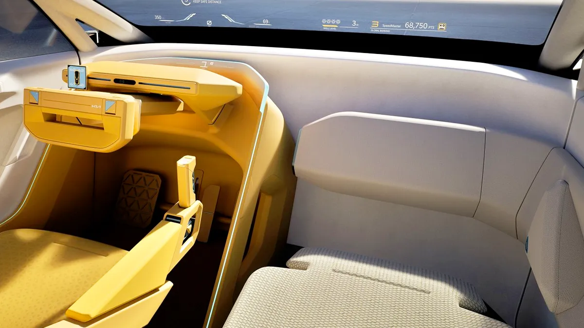 비전 메타투리스모 콘셉트카 실내 / 기아