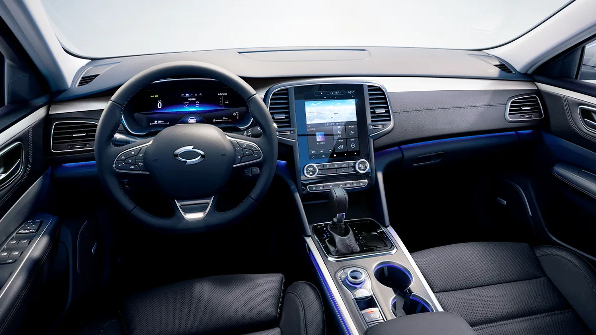 SM6 실내 / 르노코리아