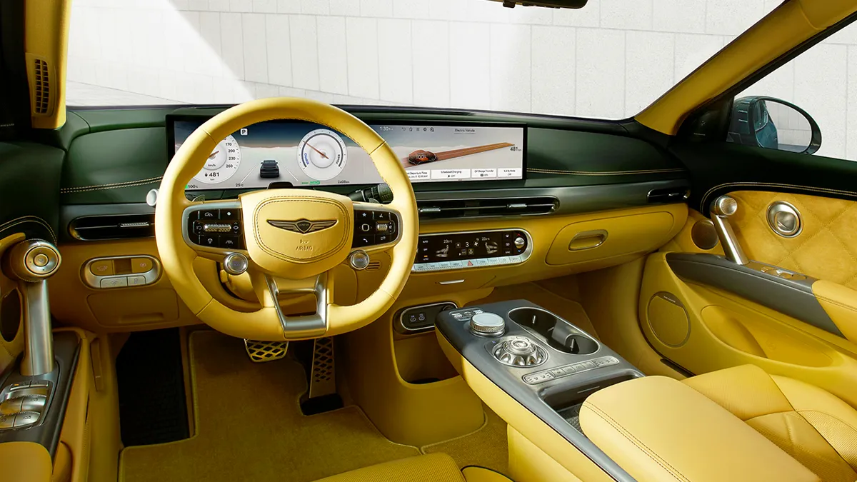 GV60 실내 / 제네시스