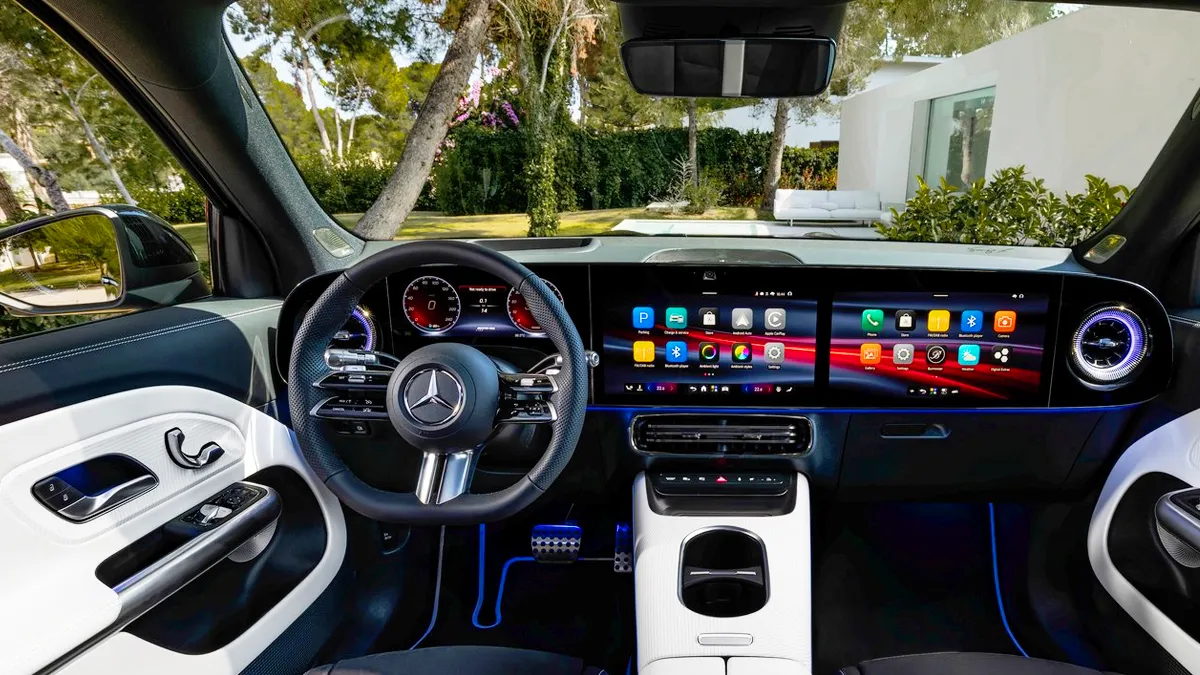 벤츠 신형 GLB 실내 / 메르세데스-벤츠